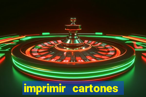 imprimir cartones de bingo